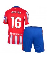 Otroške Nogometnih dresov Atletico Madrid Nahuel Molina #16 Domači 2024-25 Kratki rokavi (+ hlače)